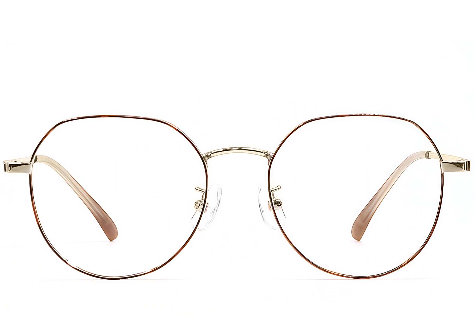 BS1924-0448_Tortoiseshell_Oval_Metal_Glasses_front