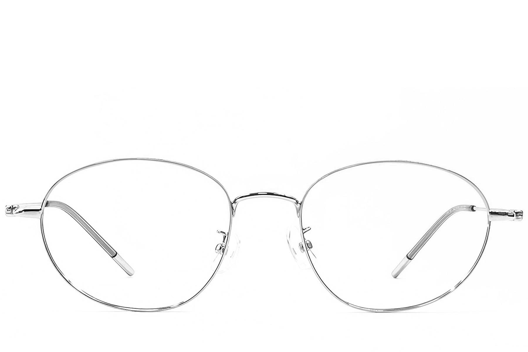 BS1924-0452_Silver_Oval_Metal_Glasses_front
