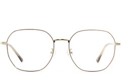 BS1924-0463_Brown_Geometric_Metal_Glasses_front