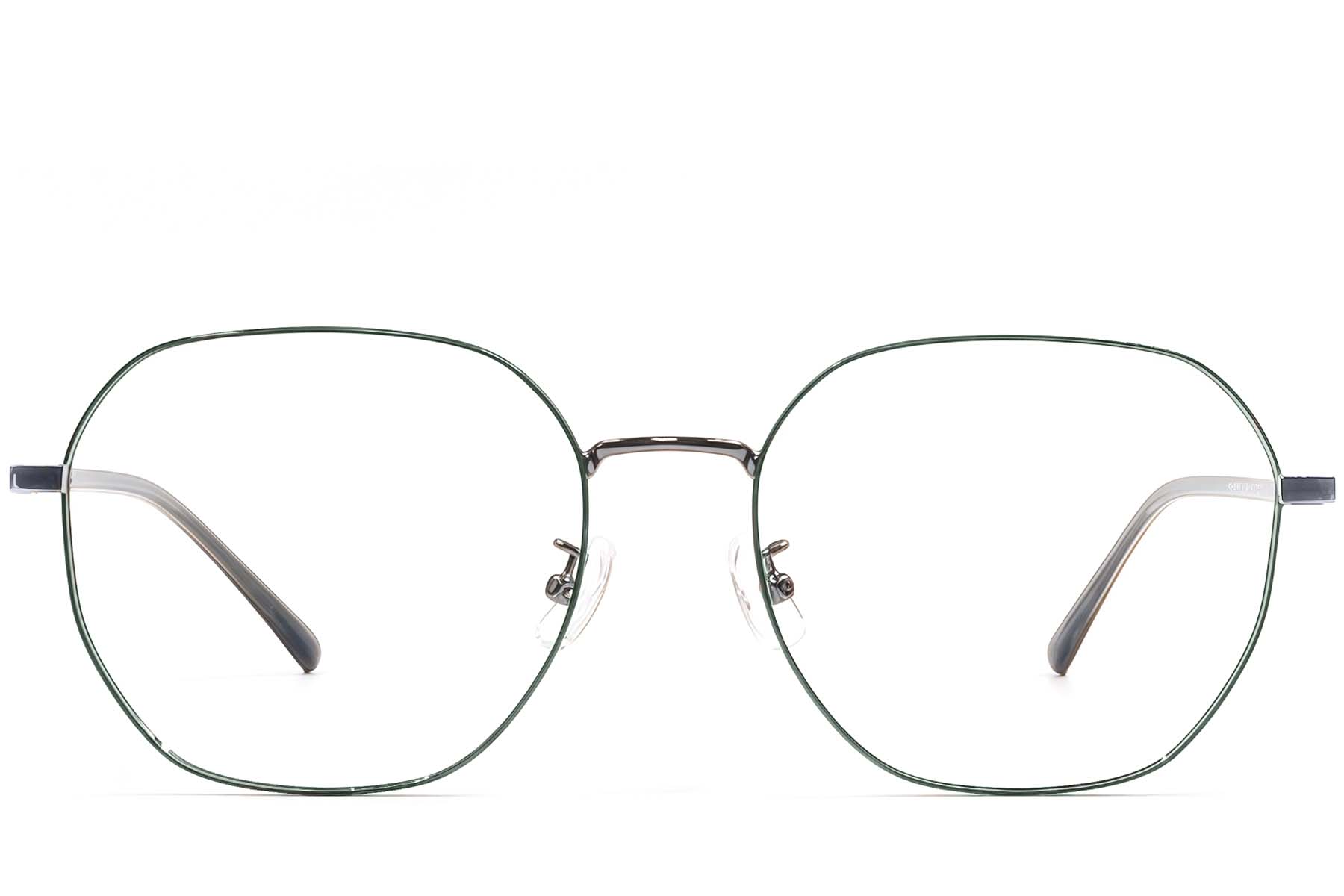 BS1924-0465_Green_Geometric_Metal_Glasses_front
