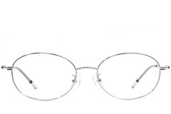BS1924-0467_Silver_Oval_Metal_Glasses_front