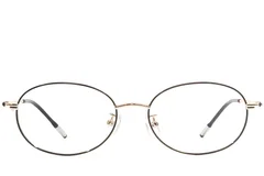 BS1924-0471_Black_Oval_Metal_Glasses_front