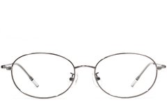 BS1924-0473_Grey_Oval_Metal_Glasses_front