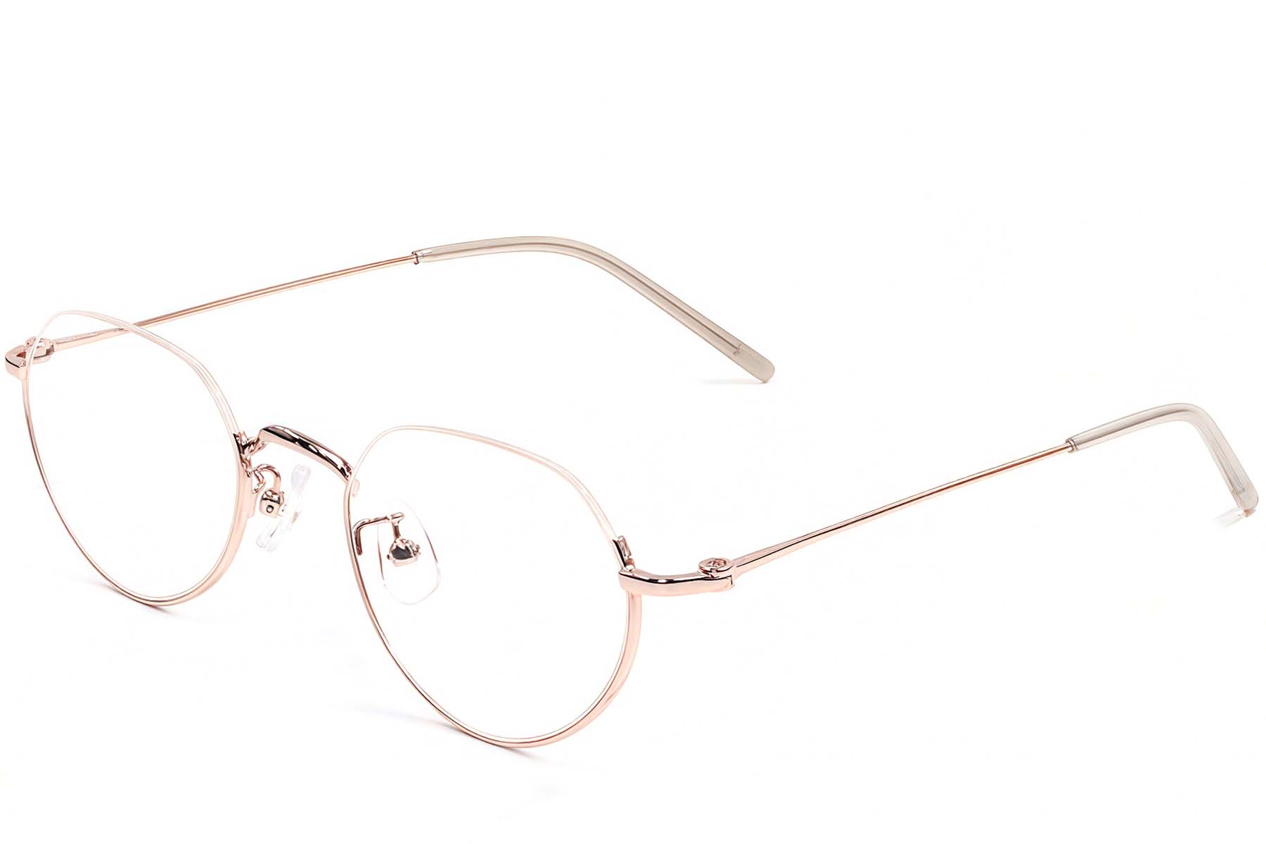 BS1924-0489_Pink_Semi-rimless_Metal_Glasses_corner