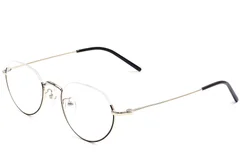 BS1924-0492_Black_Semi-rimless_Metal_Glasses_corner