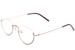 BS1924-0493_Red_Semi-rimless_Metal_Glasses_corner