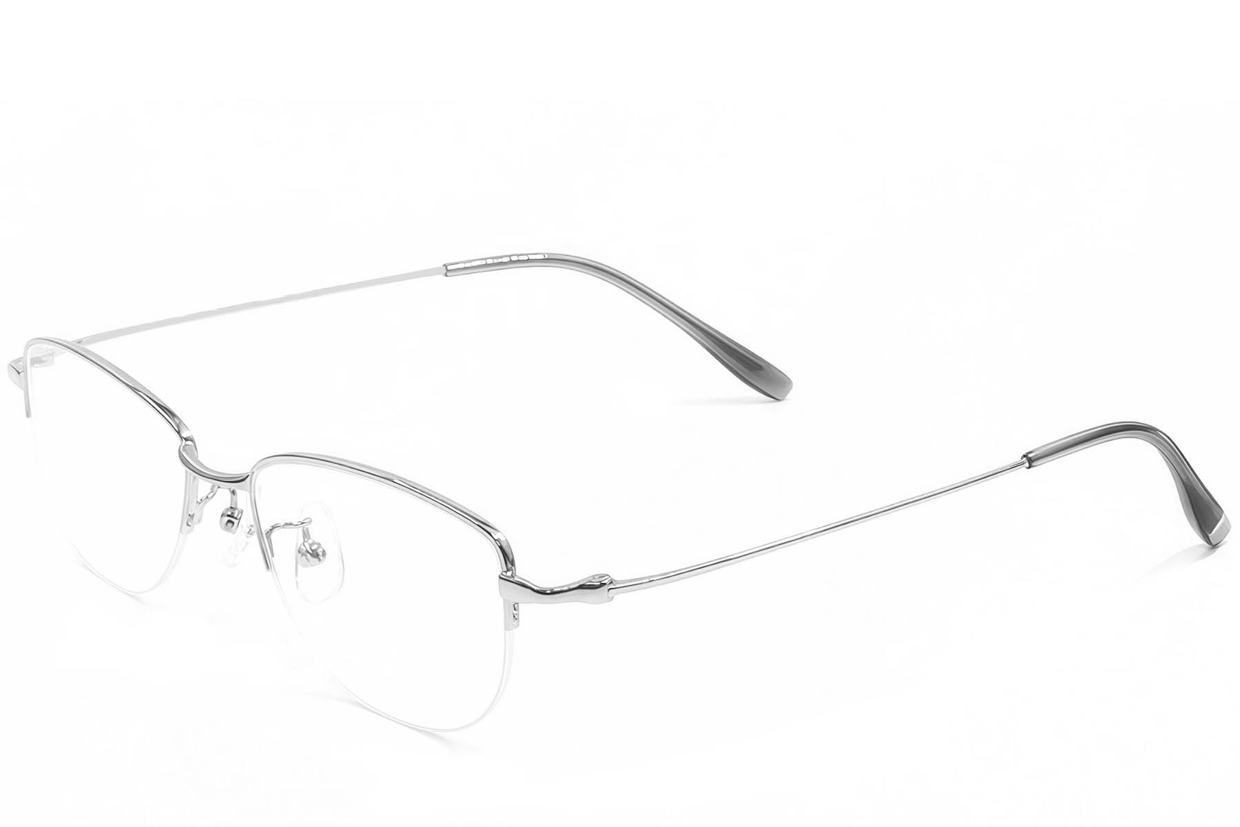 BS1924-0497_Silver_Semi-rimless_Metal_Glasses_corner