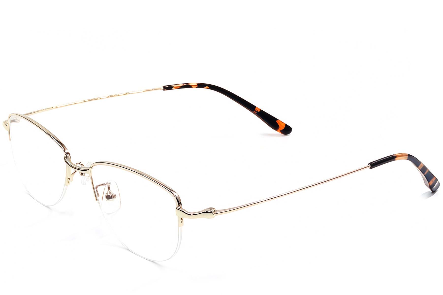 BS1924-0501_Golden_Semi-rimless_Metal_Glasses_corner