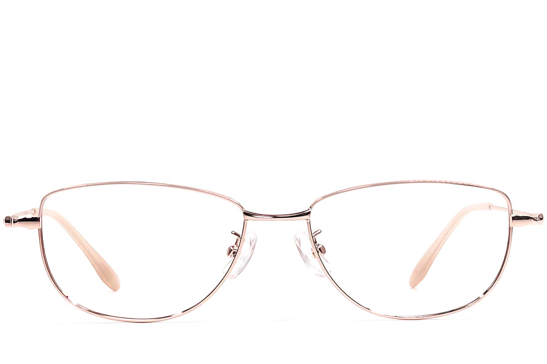 BS1924-0504_Pink_Butterfly_Metal_Glasses_front