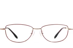 BS1924-0510_Red_Butterfly_Metal_Glasses_front