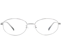 BS1924-0513_Silver_Oval_Metal_Glasses_front