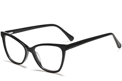 Butterfly Black Acetate Glasses #BS2012-0013