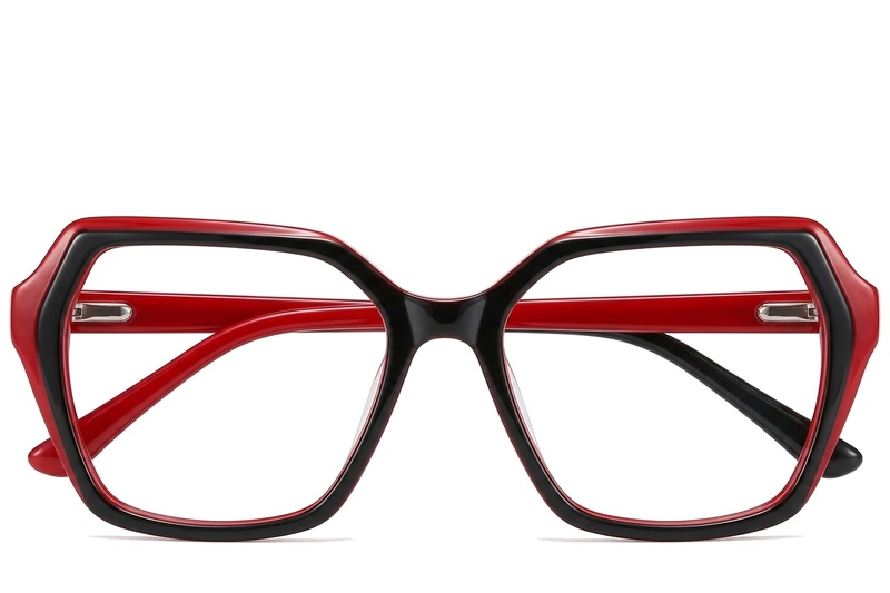 BS2012-0020_Red_Rectangular_Acetate_Glasses_corner-front