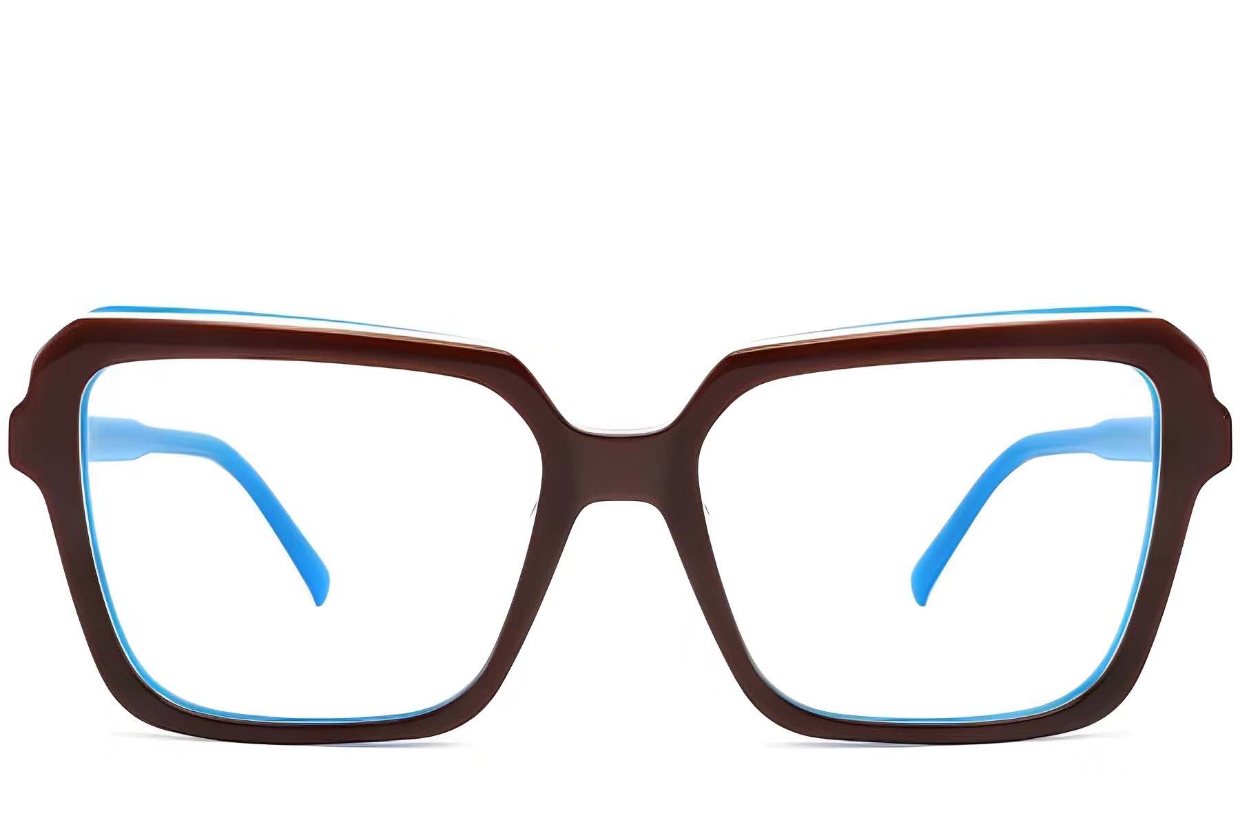 BS2012-0050_Blue_Rectangular_Acetate_Glasses_front