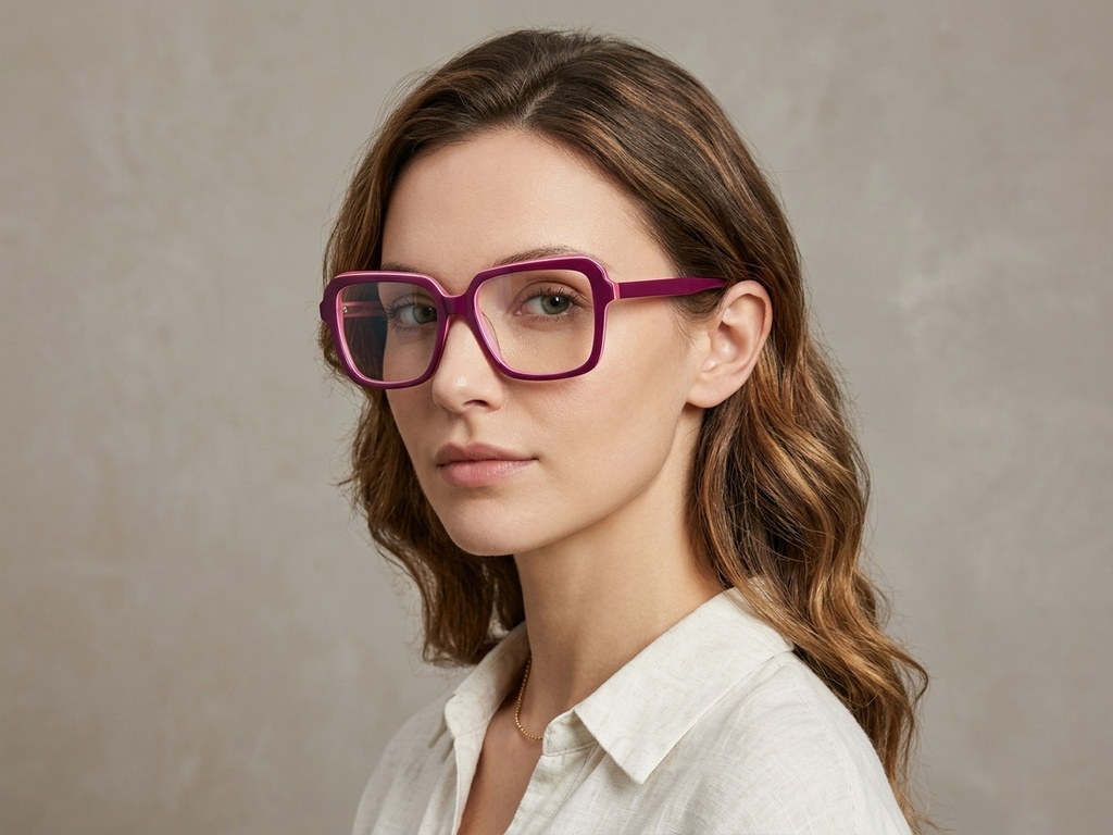 BS2012-0051_Pink_Rectangular_Acetate_Glasses-tryon_female