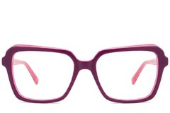 BS2012-0051_Pink_Rectangular_Acetate_Glasses_front