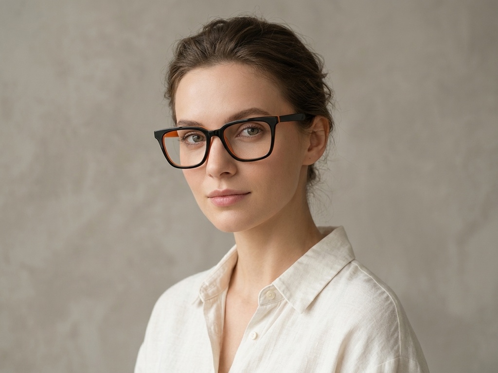 BS2012-0058_Orange_Rectangular_Acetate_Glasses-tryon_female