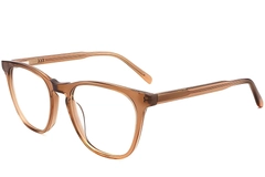 Oval Brown Acetate Glasses #BS2012-0073