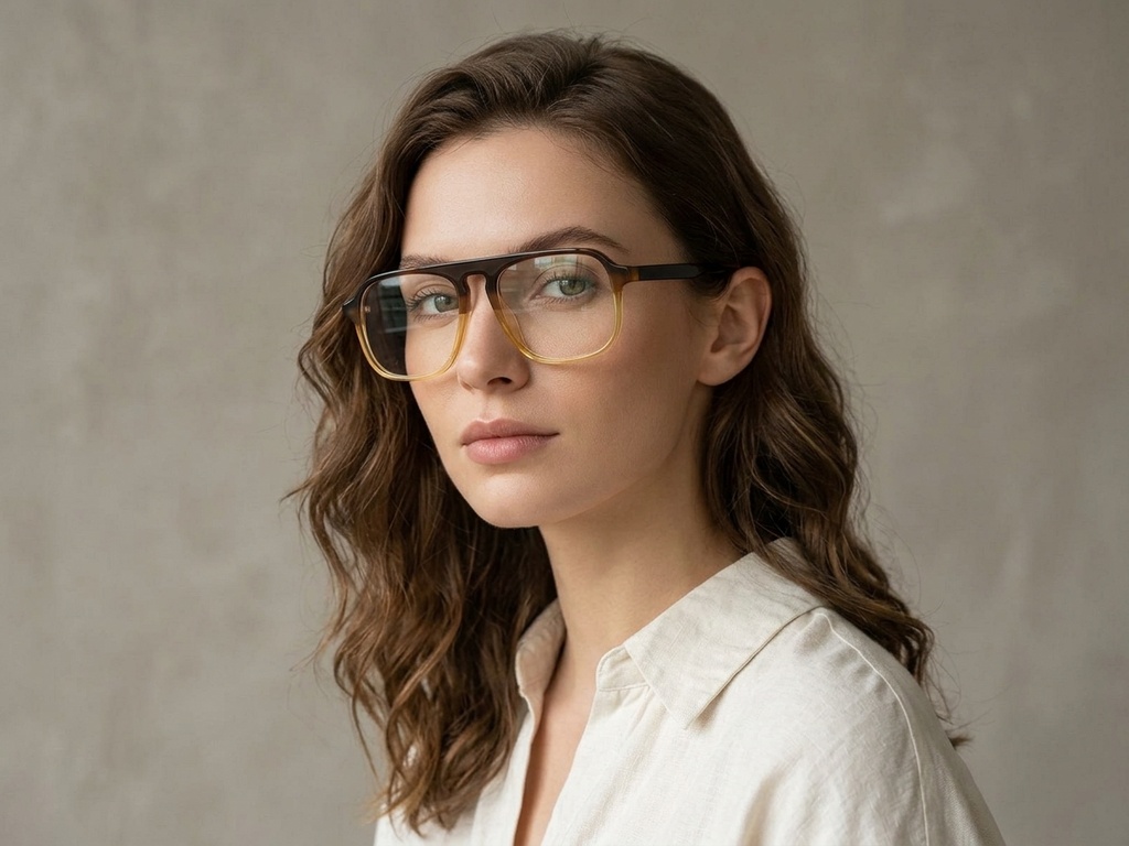 BS2012-0099_Brown_Aviator_Acetate_Glasses-tryon_female