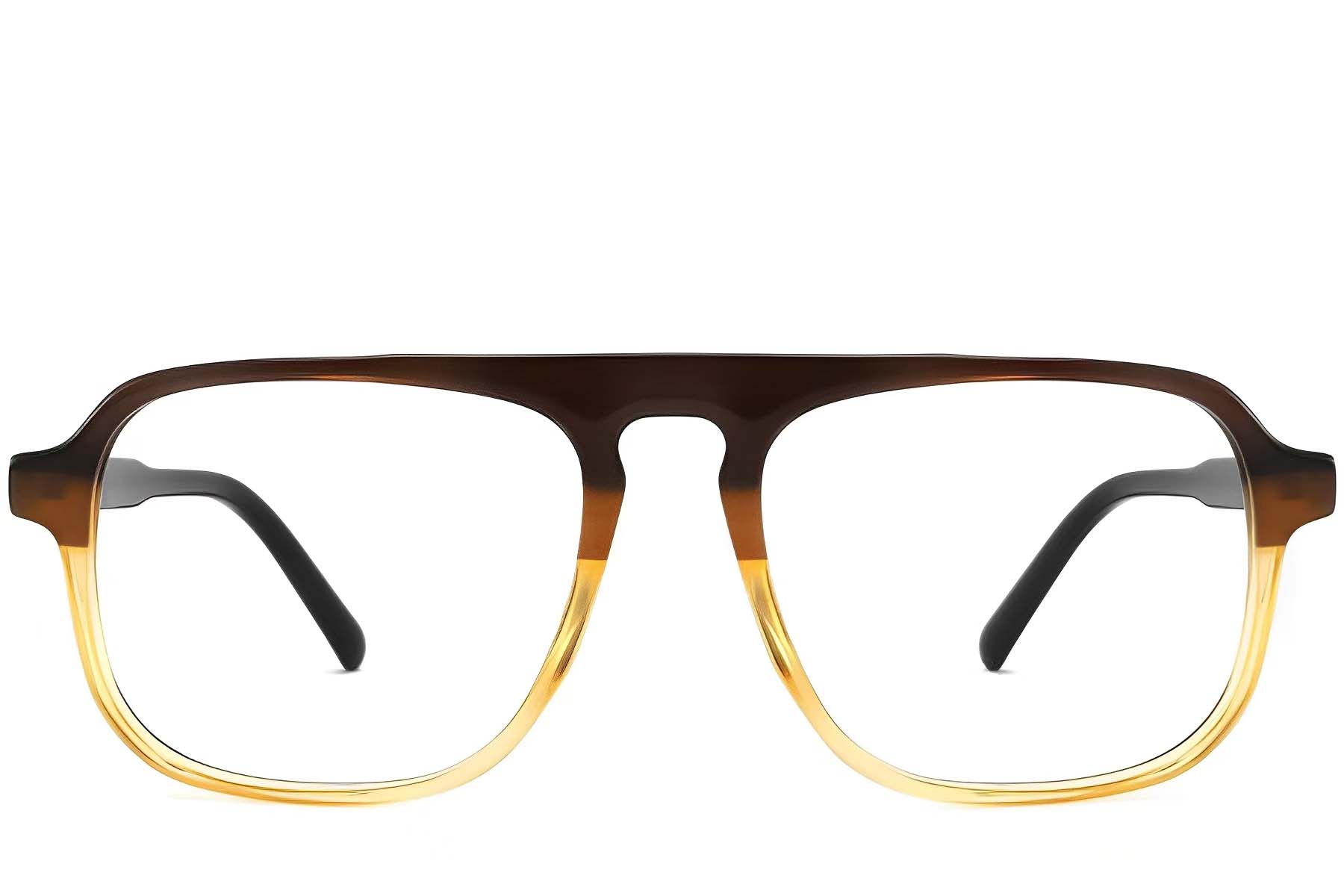 BS2012-0099_Brown_Aviator_Acetate_Glasses_front