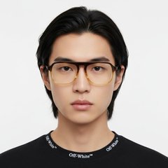 Aviator Brown Acetate Glasses #BS2012-0099