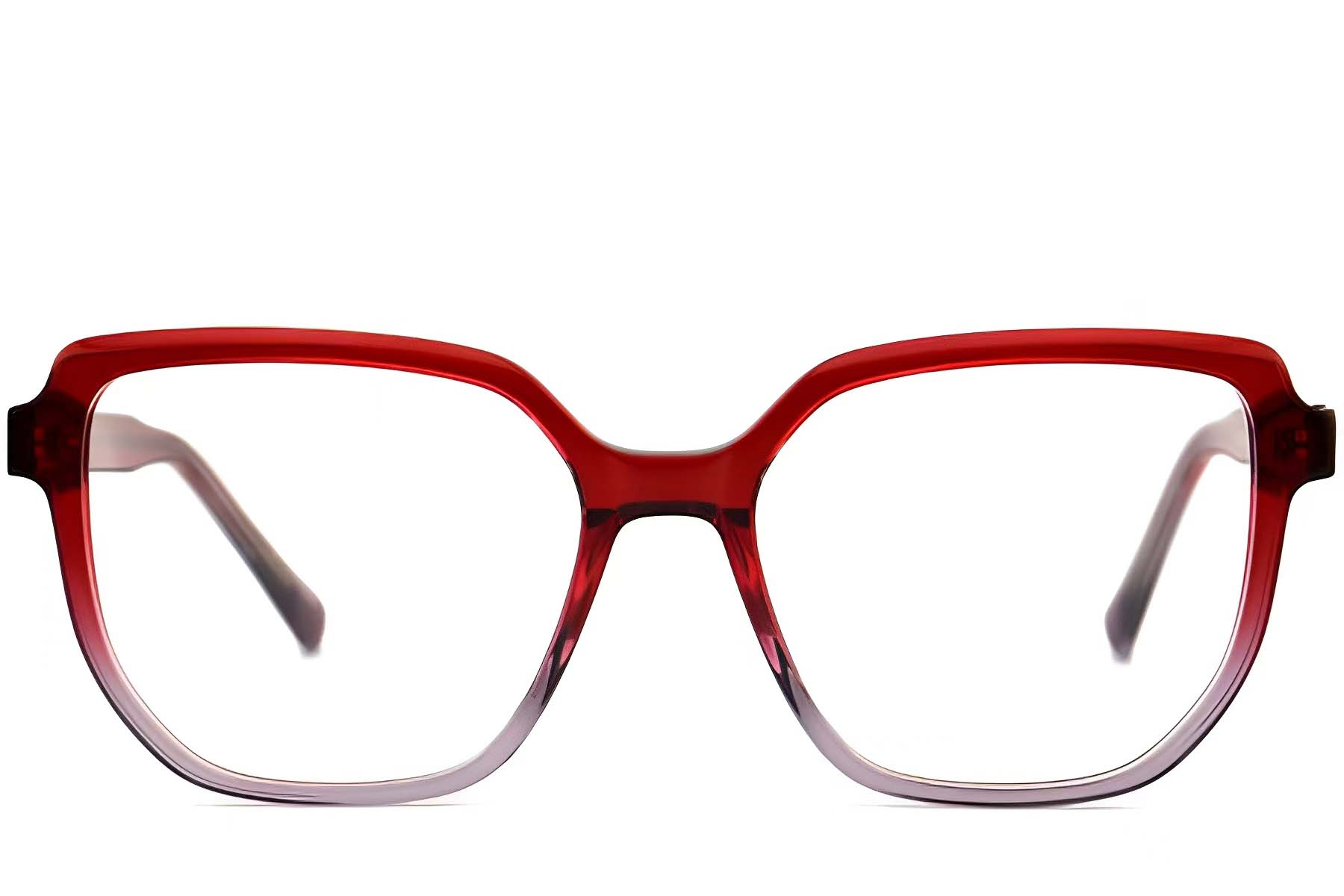 BS2012-0105_Red_Geometric_Acetate_Glasses_front