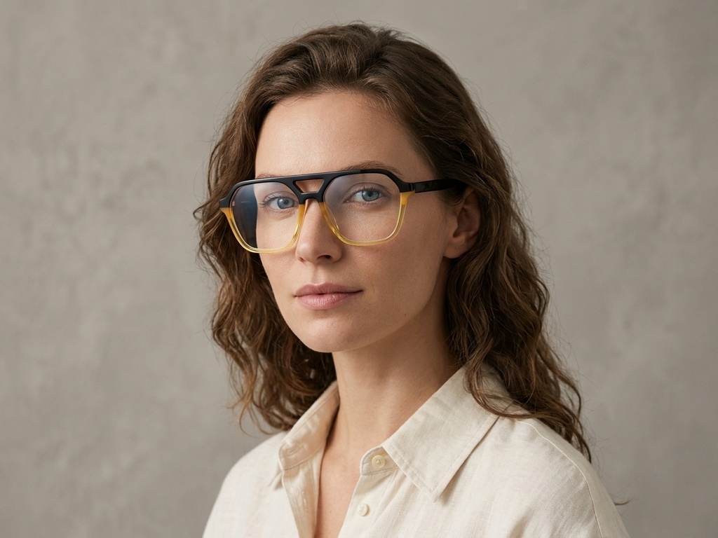 BS2012-0114_Yellow_Aviator_Acetate_Glasses-tryon_female