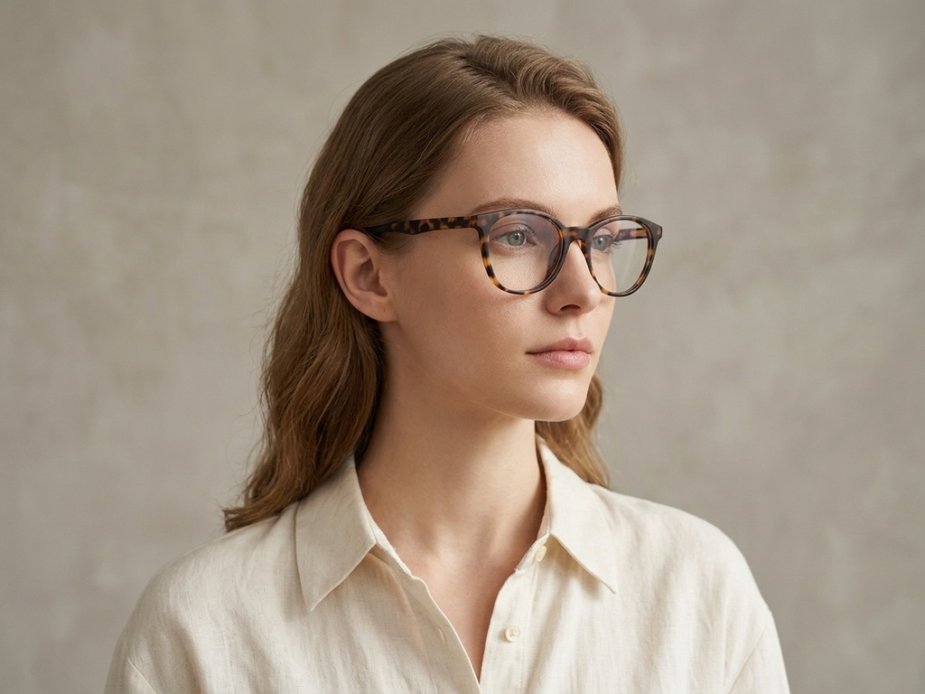 BS2012-0135_Tortoiseshell_Oval_Acetate_Glasses-tryon_female