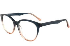 Oval Green Acetate Glasses #BS2012-0136