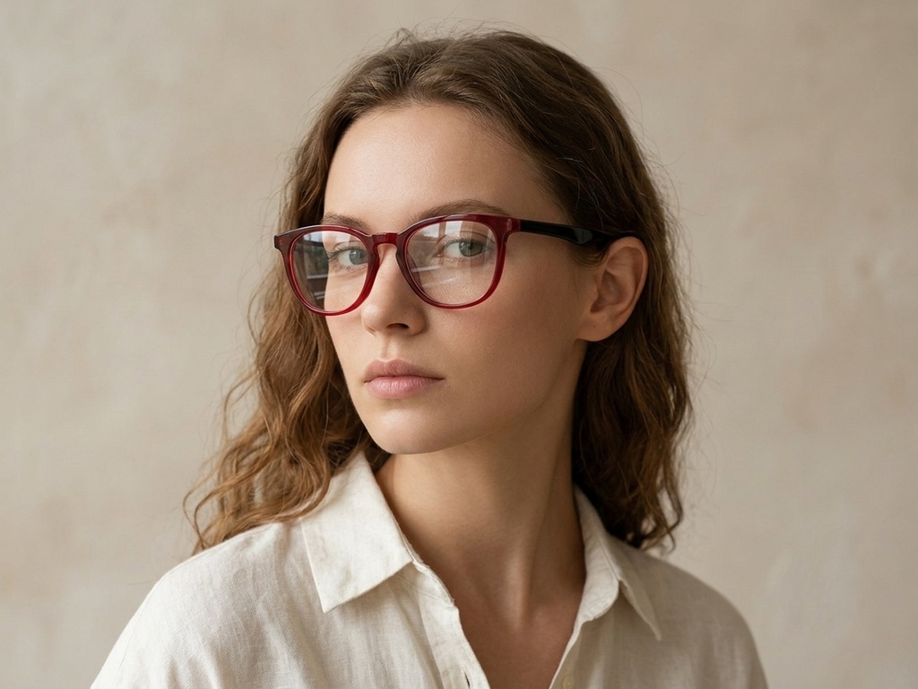 BS2012-0140_Red_Oval_Acetate_Glasses-tryon_female