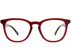 BS2012-0140_Red_Oval_Acetate_Glasses_front