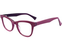 Bicchieri in acetato viola farfalla #BS2012-0152
