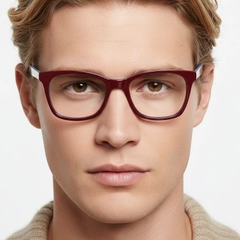 Butterfly Red Acetate Glasses #BS2012-0182