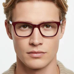 Gafas de acetato con diseño de mariposa roja #BS2012-0182