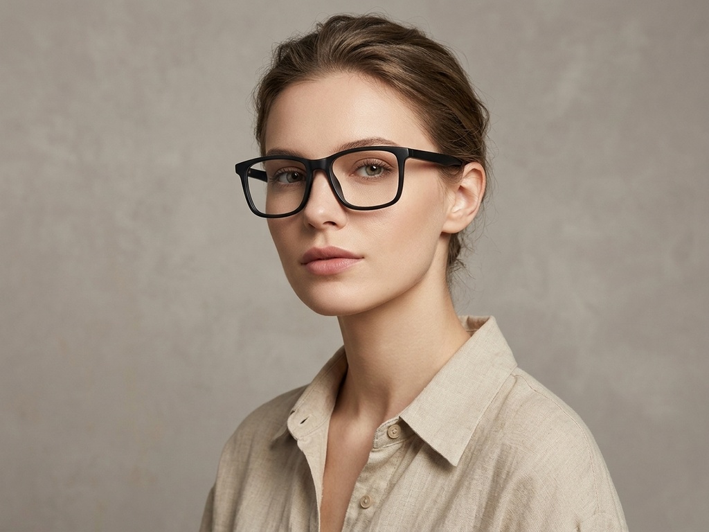 BS2012-0200_Black_Rectangular_Acetate_Glasses-tryon_female