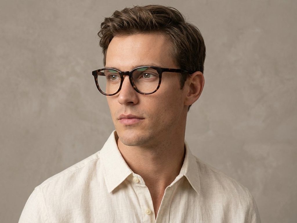 BS2012-0222_Tortoiseshell_Round_Acetate_Glasses-tryon_male