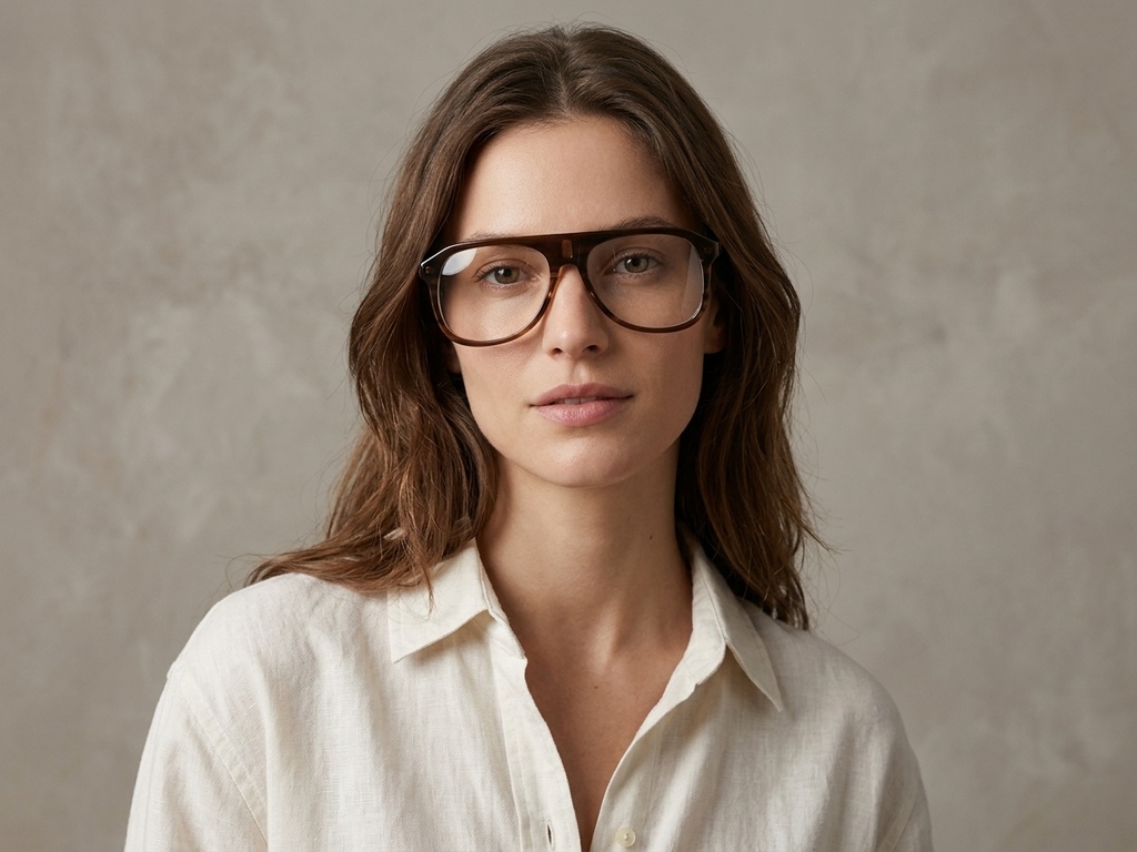 BS2012-0256_Brown_Aviator_Acetate_Glasses-tryon_female