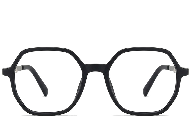 BS2012-0286_Black_Geometric_Acetate_Glasses_corner-front
