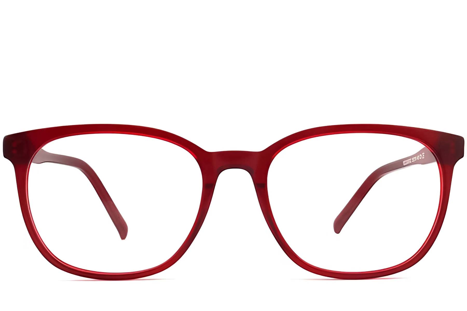 BS2012-0304_Red_Oval_Acetate_Glasses_front