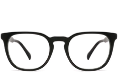 BS2012-0356_Black_Oval_Acetate_Glasses_front