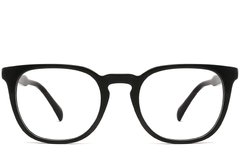 BS2012-0356_Black_Oval_Acetate_Glasses_front