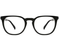 BS2012-0356_Black_Oval_Acetate_Glasses_front