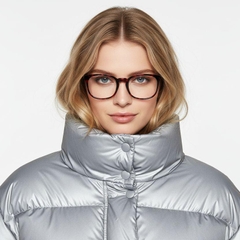 Oval Tortoiseshell Acetate Glasses #BS2012-0371