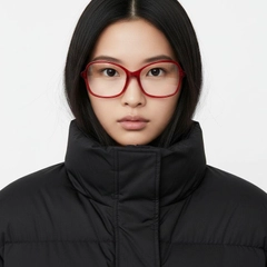 Butterfly Red Acetate Glasses #BS2012-0384