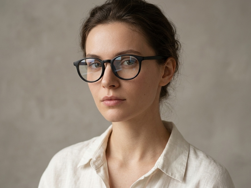 BS2012-0411_Black_Round_Acetate_Glasses-tryon_female