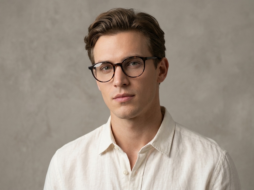 BS2012-0415_Tortoiseshell_Round_Acetate_Glasses-tryon_male