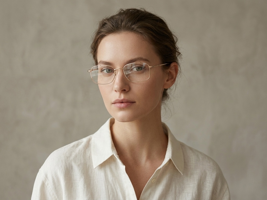 BS2012-0421_Golden_Rectangular_Metal_Glasses-tryon_female
