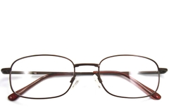 BS2012-0422_Brown_Rectangular_Metal_Glasses_front