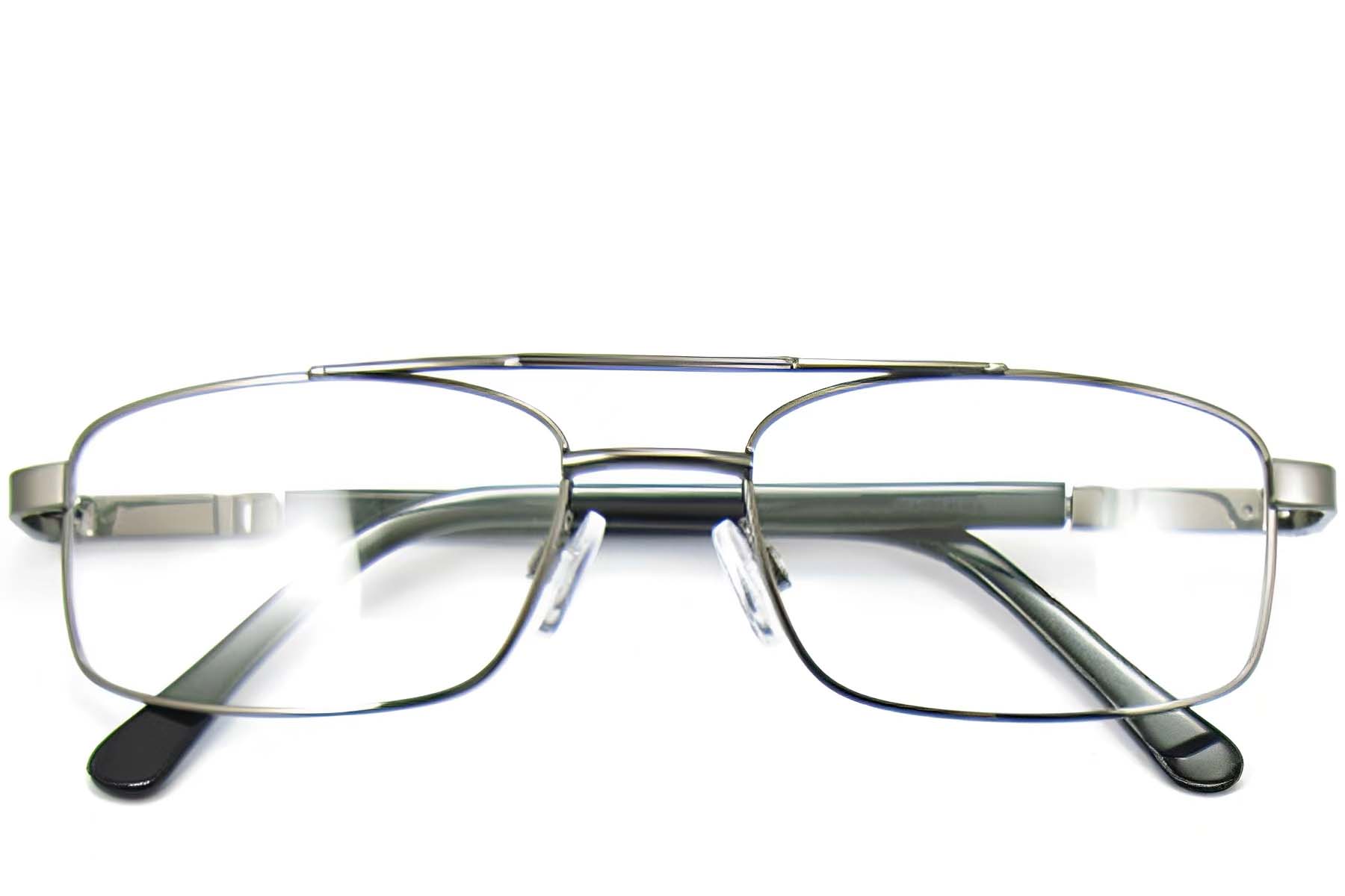 BS2012-0425_Grey_Aviator_Metal_Glasses_front