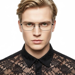 Lunettes aviateur en métal gris #BS2012-0425